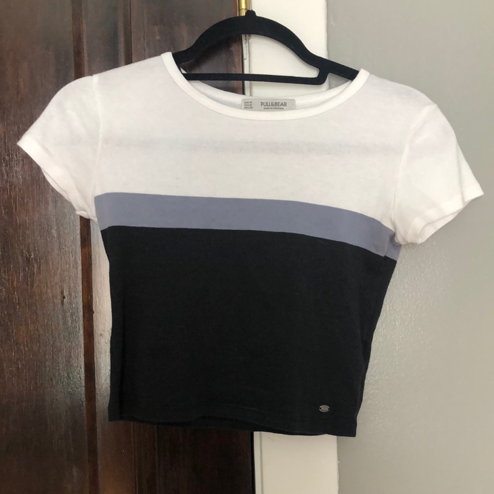 Pull&Bear crop top. USA M, Eur M.